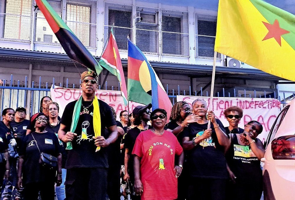Mobilisation Tròp Violans à Cayenne